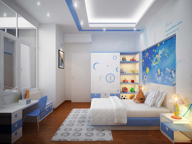 Những điều cần lưu ý khi thiết kế nội thất phòng ngủ trẻ em - Ảnh 1.